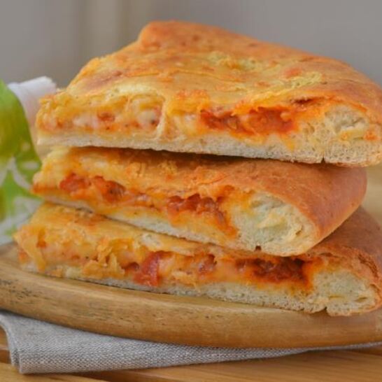 Рецепт домашняя закрытая пицца