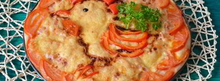 новогодняя пицца петушок. Шаг 16