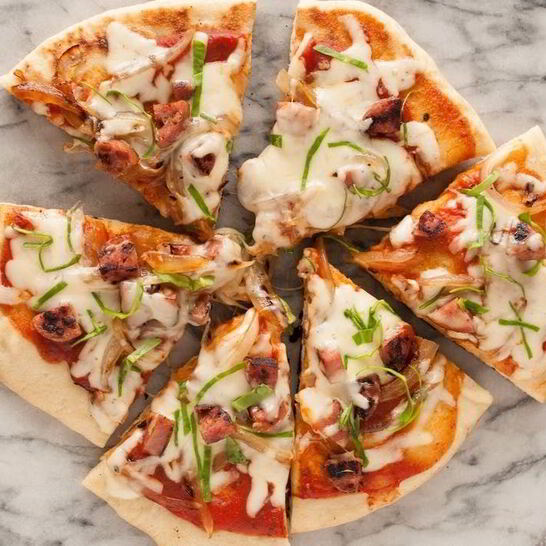 Рецепт очень быстрая пицца молния