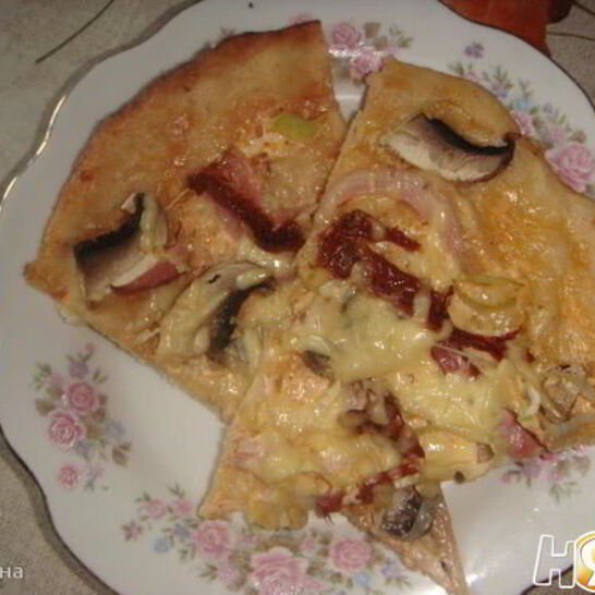 Рецепт пицца ассорти