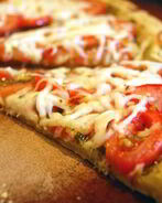 Пицца без дрожжей на молоке