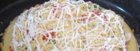 пицца без дрожжей на молоке. Шаг 5