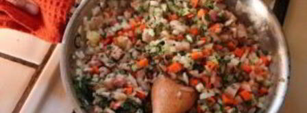 пицца болоньезе. Шаг 2