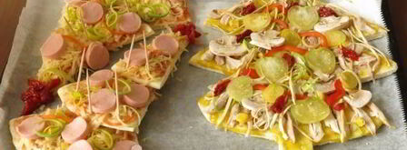 пицца елка. Шаг 9