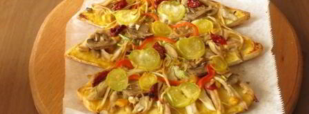 пицца елка. Шаг 10