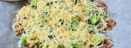 пицца из куриного филе с сыром и брокколи. Шаг 7