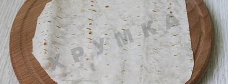 пицца из лаваша в духовке. Шаг 2