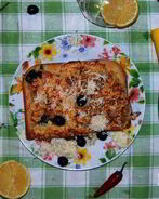 Пицца из пирожкового теста