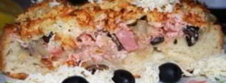 пицца из пирожкового теста. Шаг 9