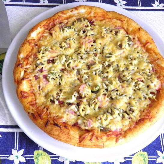 Рецепт пицца мясное ассорти