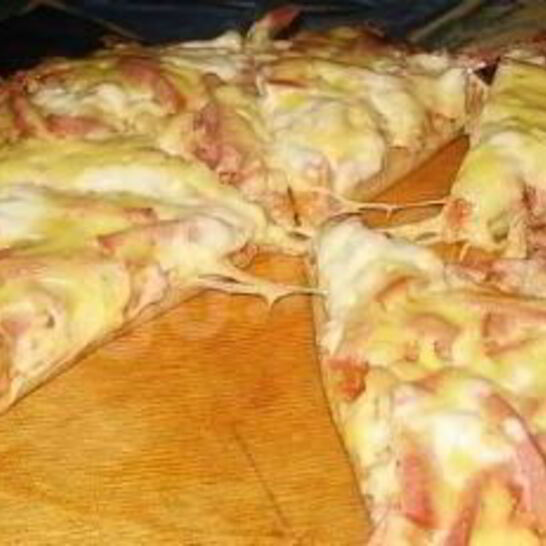 Рецепт пицца на дрожжевом тесте на молоке в духовке