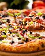 Пицца на тонком тесте