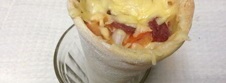 пицца-рожок. Шаг 10