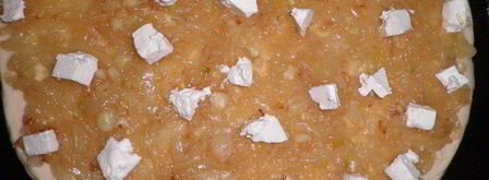 пицца с карамелизованным луком и фетой. Шаг 3