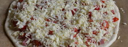 пицца с колбасой. Шаг 12