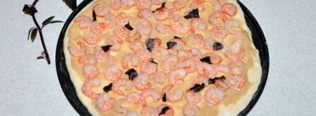 пицца с креветками. Шаг 3