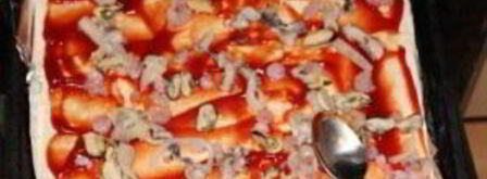 пицца с морепродуктами. Шаг 3