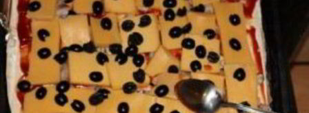 пицца с морепродуктами. Шаг 5