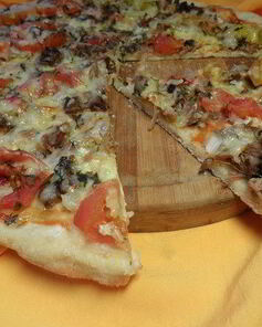 Пицца с мясом