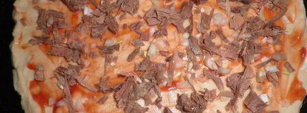 пицца с мясом. Шаг 2