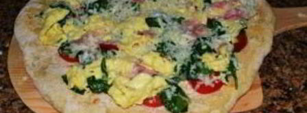 пицца с сыром и ветчиной. Шаг 4