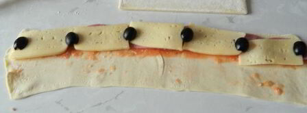 пицца с ветчиной. Шаг 5