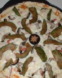 Пицца в Японском стиле