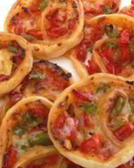 Пиццы-мини из рулета