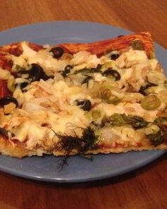 Рыбная пицца