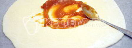 тонкая пицца. Шаг 2