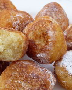 Творожные пончики