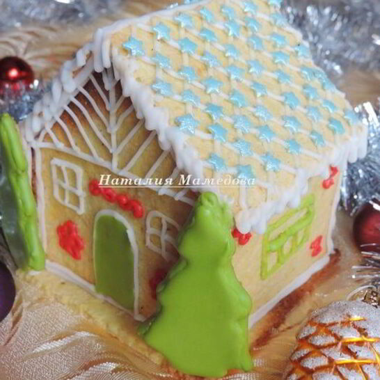 Рецепт имбирный пряничный домик