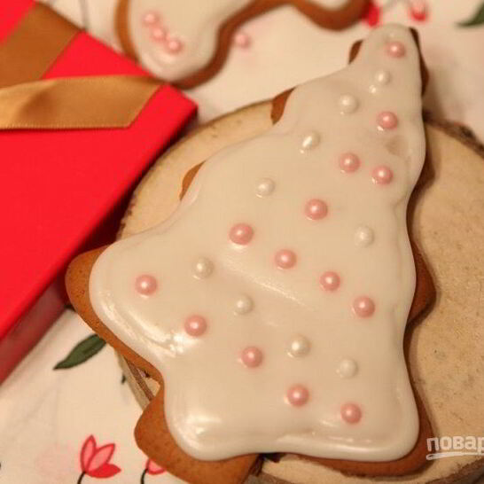 Рецепт имбирные новогодние пряники с глазурью