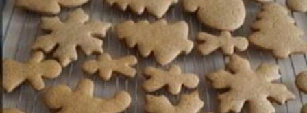 имбирные новогодние пряники с глазурью. Шаг 8