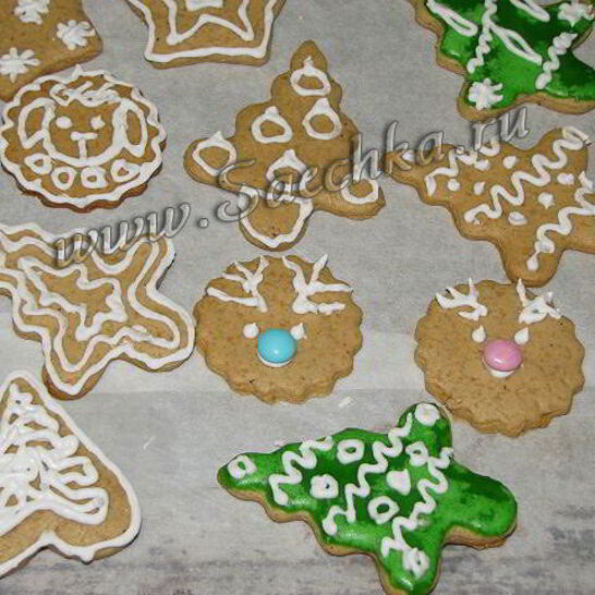 Рецепт имбирные пряники на меду