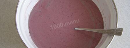 коврижка с вареньем на кефире. Шаг 3