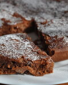 Постная коврижка с какао