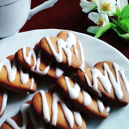 Рецепт пряничные сердечки