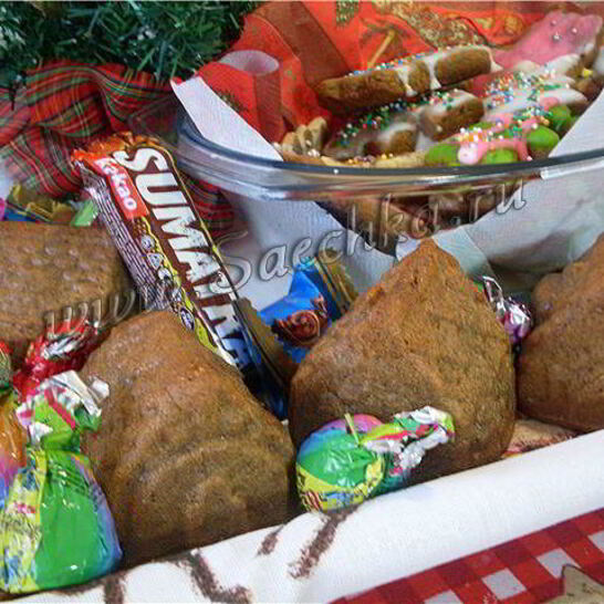 Рецепт рождественские пряничные домики