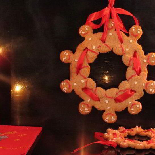 Рецепт рождественский венок пряничный