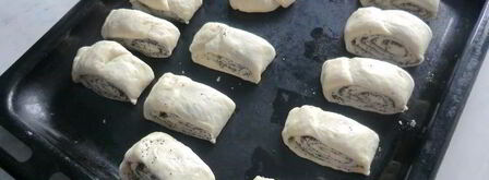 рулетики с маком. Шаг 3