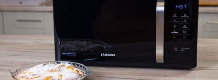 ароматная шарлотка в микроволновке samsung. Шаг 7