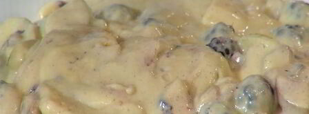 хитрая грушевая шарлотка с ежевикой. Шаг 10