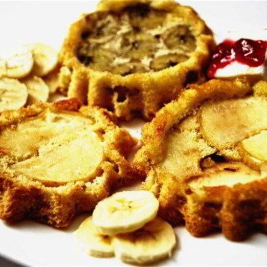 Рецепт мини шарлотка