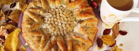 осенняя шарлотка. Шаг 6