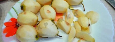 пирог шарлотка с грушей. Шаг 4