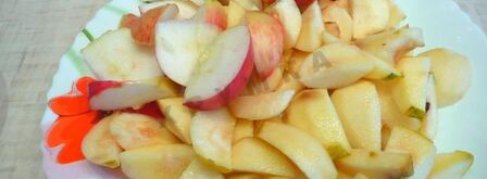 пирог шарлотка с грушей. Шаг 5