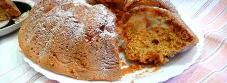 пирог шарлотка с грушей. Шаг 10