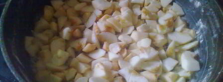 пирог шарлотка. Шаг 3