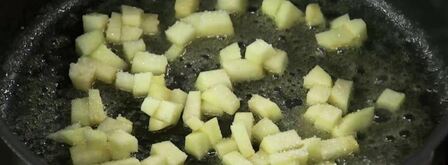 порционная шарлотка. Шаг 4